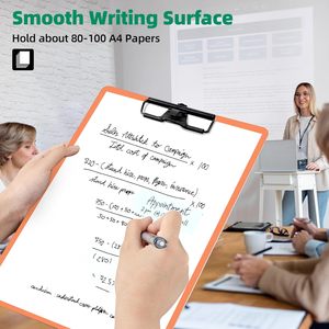 <span class=keywords><strong>Porte</strong></span>-documents en plastique A4 de bonne qualité avec <span class=keywords><strong>porte</strong></span>-stylo, rangement étanche, organiseur de documents portable pour infirmières et bureaux - Product Image 4