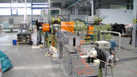 Machine d'extrusion du cuivre