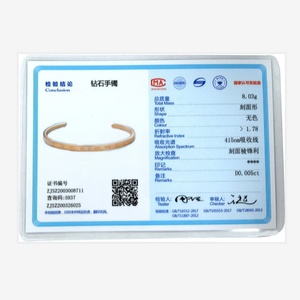 Nuevo Brazalete de Acero Inoxidable Chapado en Oro Rosa con Diamante de 0.005ct, Joyería de Aniversario para Hombre - Product Image 2