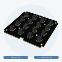 Module de clavier matriciel 4x4, 16 touches tactiles, carte d'entrée GPIO à 8 broches pour panneau de commande de verrouillage par mot de passe Arduino
