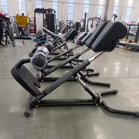 Chaise romaine de gymnastique commerciale inverse Hyper Extension exercice d'étirement du bas du dos 45 degrés Curl banc d'entraînement équipement de Fitness