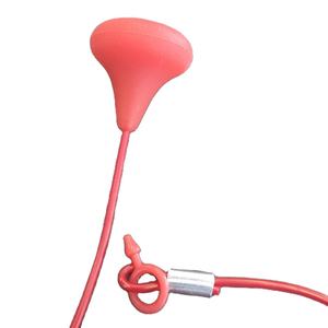 Bonita Bola de rodillo de entrenamiento de dispensación de golosinas de silicona, juguetes interactivos para mascotas de goma para masticar gatos y juego de accesorios de plomo de cuerda para perro - Product Image 1