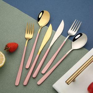 ชุดช้อนส้อมสแตนเลสสีดำสไตล์เกาหลีแบบขายส่ง พกพาสะดวกสำหรับการเดินทาง - Product Image 4