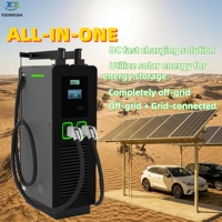 Station de recharge DC pour véhicules électriques YIXINDIAN 60kW 80kW 120kW 160kW, étanche, au sol, à énergie solaire, OCPP, POS, super chargeurs pour camions, CSMS
