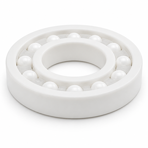 6006 30x55x13mm Full Ceramic Ball <b>Bearing</b> — ZrO2 Rings & Balls, PTFE Cage - Product Image 5