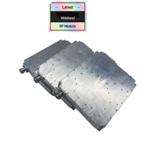 Module amplificateur de puissance RF large bande 100W 6-18GHz haute puissance, basé sur GaN, gain élevé 50dB pour systèmes de communication et de test