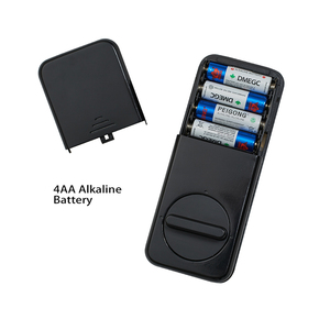 Hợp kim nhôm màu đen thông minh khóa cửa điện tử mật khẩu/thẻ/chìa khóa mở khóa Wi-Fi kích hoạt đám mây khẩn cấp cung cấp điện chống Peep - Product Image 4