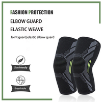 Automne hiver chaud garder Sport puissance Joint soutien garde respirant tricoté coude genou cheville orthèse Compression manchon paire