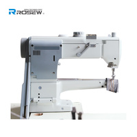 Machine à coudre à point droit à cylindre à aiguille simple GC669, machine à coudre à alimentation composée pour matériaux lourds, cuir