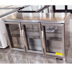 VICTORY KITCHEN, Mostrador de barra trasera de hotel de triple puerta, vitrina de bebidas, vitrina de vino para pub o restaurante, cocina - Product Image 5