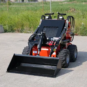 Remote Control Mini Skid Steer Attachments Farm Gardens Used Caterpillar Skid Steer Loader With Track