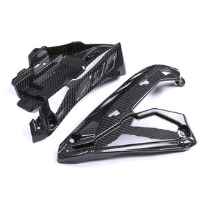 Kit Completo de Carrocería para Motocicleta, Fibra de Carbono, para Yamaha <span class=keywords><strong>MT10</strong></span> FZ10, Guardabarros, Alerones, Piezas Modificadas, Carbono 3K, Negro Gris, 16-21 - Product Image 1