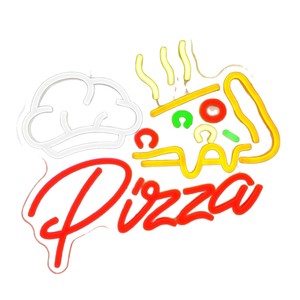 Letrero LED de Neón con Diseño de Pizza, Luz Decorativa para Pizzerías, Restaurantes de Estilo Occidental, Tiendas de Comida, Oficinas, Accesorio Popular en Internet, IP65 - Product Image 5