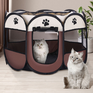 Nouvelles enclos portables, clôtures, tentes pour animaux, maisons pour chiens, parcs de jeu pliables, berceaux intérieurs pour chiots - Product Image 2