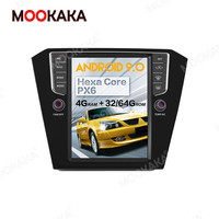 MOOKAKA — autoradio Android, Navigation GPS, RDS, 4G, DVD, lecteur multimédia, 2 Din, pour voiture VW/Volkswagen Passat B8, Magotan (2017)