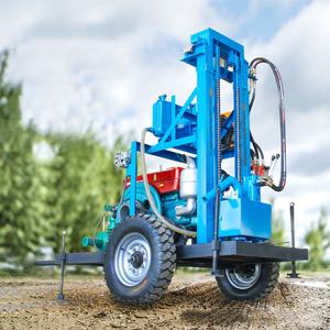 स्वचालित रूप से सुसज्जित प्रभाव सूक्ष्म द्वितीय हाथ कृषि छेद पेड़ रोपण भूमिगत व्हील जल ड्रिलिंग रिग मशीन - Product Image 4