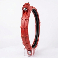 Raccords de tuyauterie rainurés à joint flexible 1,6 MPa 300 PSI ASTM A536 pour la réduction des vibrations et l'alimentation en eau