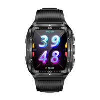 CR112 Linterna 5atm Impermeable Deporte al aire libre Smartwatch Correr Natación Monitor DE SALUD Oem Logotipo personalizado en reloj inteligente
