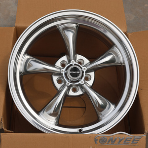 Jantes en alliage automobile F99456 de haute qualité avec <span class=keywords><strong>logo</strong></span> personnalisé, 15, 18, 20 pouces, chrome argenté, 5 trous, 5x114.3, pour <span class=keywords><strong>BMW</strong></span>, Mercedes, Audi - Product Image 4