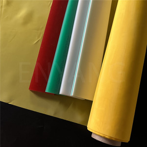 Chất lượng cao tự làm màn hình màu vàng in lụa màn hình khởi động Kit 110 lưới đồng bằng dệt <span class=keywords><strong>Polyester</strong></span> - Product Image 5