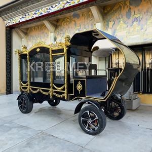 Remorque de cercueil de luxe à traction équine – Véhicule funéraire haut de gamme pour transport spécial - Product Image 4