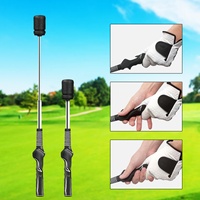 OEM ODM Bâton de golf télescopique pour entraînement intérieur/extérieur, simulateur de swing transfrontalier, accessoires auxiliaires, bâton d'impact