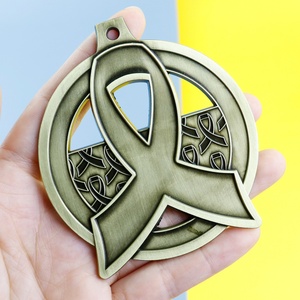 Medallas Deportivas de Aleación de Zinc con Grabado para Ganadores de Béisbol, Baloncesto, Tiro con Arco Tailandés, Náutica, Fitness y Dragonboat, con Cinta - Product Image 2