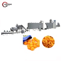 Chaîne de production automatique de Cheetos Puffs Making Machine Corn Puff Snacks