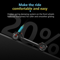 Trottinette électrique Freeboy, en alliage d'aluminium, 8,5 pouces, moteur sans balais 35 km, étanche IPX5, pliable, légère, charge maximale 100 kg