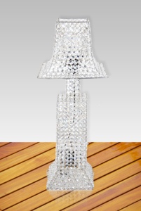 โคมไฟตั้งโต๊ะข้างเตียง,ไฟสีขาวหรูหราสำหรับตกแต่งบ้าน - Product Image 3