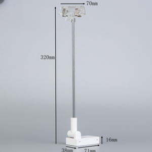 Portaetiquetas de Plástico Transparente al por Mayor, Clips para Etiquetas, Soportes para Carteles de Precios para Estantes de Supermercado, Duraderos - Product Image 4