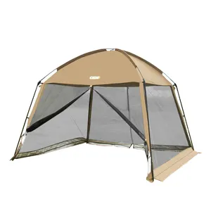 Tiendas de campaña Glamping de calidad al aire libre personalizadas, tienda con dosel enorme de Fast Up