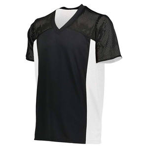 เสื้ออเมริกันฟุตบอลแบบสั่งทำพิเศษ แขนสั้น น้ำหนักเบา ผ้าโพลีเอสเตอร์ 100% เสื้ออเมริกันฟุตบอลชายสำหรับขาย - Product Image 1