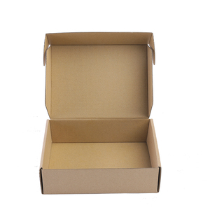 Brown Cardboard Postal Boxes clothes Mailing Packet Small Parcel Fold Up Boxes cardboard box