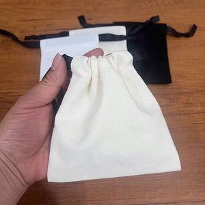 Premium Quality Small 100% Organic Cotton <b>Drawstring</b> Bag Pure Cotton Dust <b>Pouch</b> With Custom Design - Product Image 6