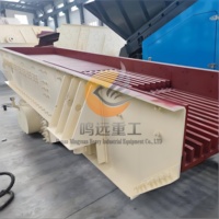 Machine de criblage de sable vibrant robuste à haut rendement avec moteur et engrenage