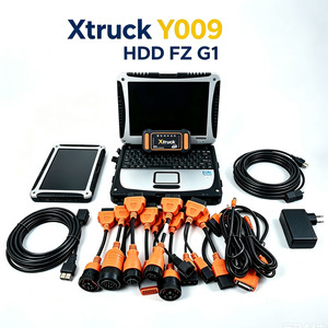 Kit d'ordinateur portable de diagnostic complet Xtruck Y009 CF19, scanner multi-marques pour camions diesel et engins de construction, pour la Russie, l'Asie centrale et <span class=keywords><strong>le</strong></span> Brésil - Product Image 1
