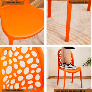 Fabricante y Proveedor de Muebles y Artículos de Plástico, Silla de Cafetería <span class=keywords><strong>Sanza</strong></span>, Silla Lateral Moderna y Elegante Apilable de Plástico - Product Image 3