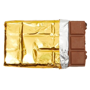 Tùy chỉnh 20x20 cm vàng sô cô la kẹo <span class=keywords><strong>wrappers</strong></span> nhôm lá giấy cho gói sô cô la thanh - Product Image 2