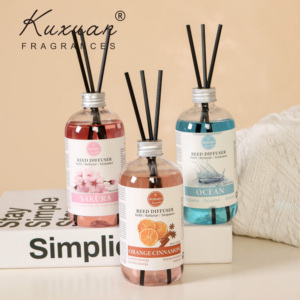 Juego de difusor de caña de regalo especial de Aroma sin fuego de 300ml con botella de vidrio decoración del hogar el aire es fresco y desodorizado - Product Image 4