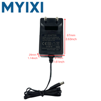 Adaptateur d'alimentation CC MYIXI 36W 14,5V 2,5A 24V 1,5A 12V 3A 20V 1,8A 9 Volts 4 Ampères UK 3 Broches pour Imprimante POS
