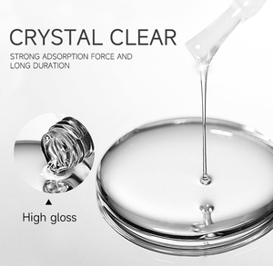 Popular Custom Thin Layer Top Coat Gel <b>Light</b> Texture Not Bulky Nail Seal Gel Custom Specification Manufacture - Product Image 3