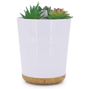 Diffuseur de parfum <span class=keywords><strong>en</strong></span> plastique pour plantes OEM, <span class=keywords><strong>pot</strong></span> de fleurs, diffuseur d'arômes, diffuseur d'huiles essentielles, humidificateur d'air à brume fraîche, <span class=keywords><strong>plante</strong></span> verte - Product Image 3