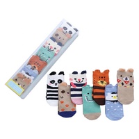 Coffret cadeau de chaussettes pour nouveau-nés, ensemble pour bébé fille et bébé garçon, chaussettes pour 7 jours