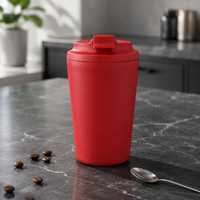 Vente en gros de tasses à café isothermes en acier inoxydable SS304 de 12 oz, gobelets de voyage réutilisables pour la bière avec logo personnalisé pour cadeaux