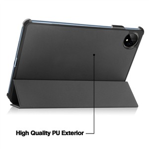 เคสแท็บเล็ตอัจฉริยะสำหรับ Huawei matepad 11 2023 SE V7 Pro, เคสแบบแข็งฝาหลังตื่นอัตโนมัติทำจากหนังป้องกันการกระแทกสำหรับ M6 - Product Image 3