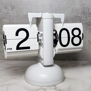 Reloj de Mesa con <span class=keywords><strong>Calendario</strong></span> Desplegable Cuadrado, Diseño Minimalista para Oficina, Decoración del Hogar, Uso Infantil - Product Image 5