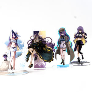 بضائع أنيمي الترويجية عالية الجودة مخصصة شخصية أنيمي المطبوعة واضحة الاكريليك حامل البلاستيك الواقف - Product Image 1