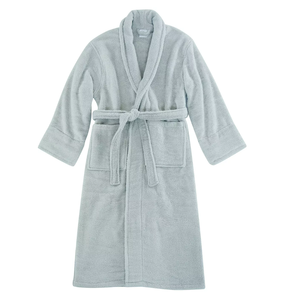 Peignoir de nuit personnalisé par le fabricant, en velours corail, polaire, à capuche, confortable, pyjama, vente en gros pour femmes - Product Image 3