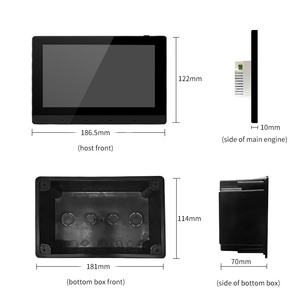 SUMWEE OEM X7 7 pulgadas música de fondo amplificador de pared WIFI <span class=keywords><strong>Bluto</strong></span> Home Audio Player en el hogar o local comercial amplificador - Product Image 5